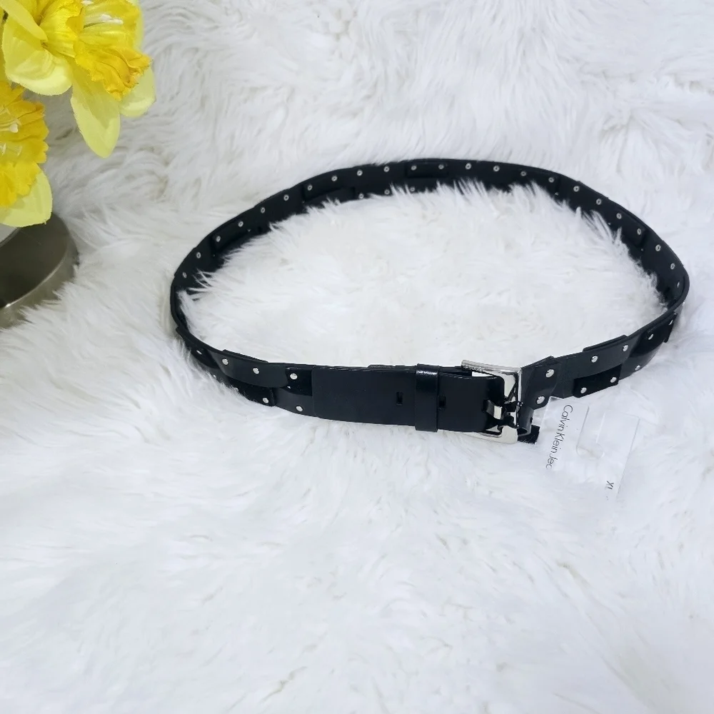 Calvin Klein women's black belt size XL New
